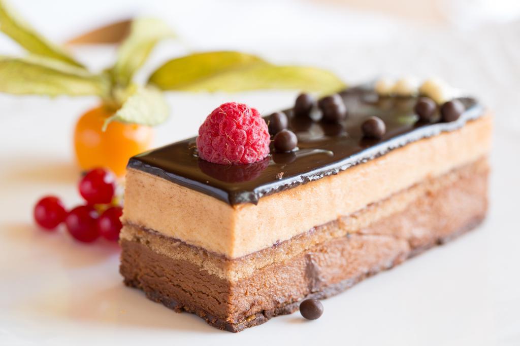 Hacienda Zorita Wine Hotel & Spa Valverdon Luaran gambar A chocolate parfait